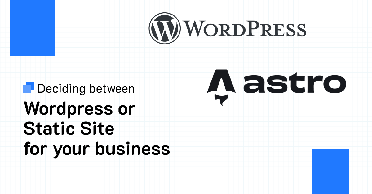Static Sites vs WordPress: An Engineering Perspective